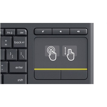 Logitech Wireless Touch Keyboard K400 Plus UK 920-007143