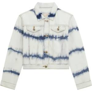 GUESS Двуцветно стилно деним яке за момиче Guess
