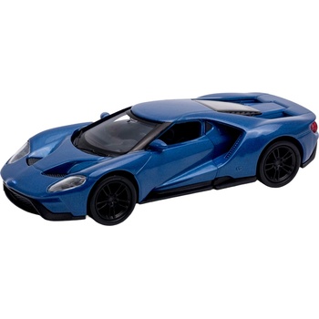 Welly Метална кола Welly - 2017 Ford GT, 1: 34, синя (1DCTYWE0BG4972020D)