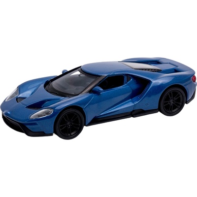 Welly Метална кола Welly - 2017 Ford GT, 1: 34, синя (1DCTYWE0BG4972020D)