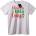 NOONEBRAND Тениска Само коледни вибрации - XL, White