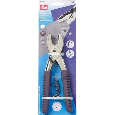 Prym nýtovací a děrovací kleště Vario PRYM 390900 na druky a průchodky, kovové, 8,5 x 20cm – Hledejceny.cz