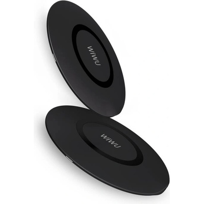 WIWU Безжично зарядно устройство WiWu M3, Qi, 15W, Черен - 17734