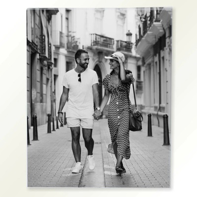 Fotka na plátne 60x40 cm FOTOpošta Plátno (canvas): Štandard (ODPORÚČAME), Úprava fotky: Úprava na čierno bielu