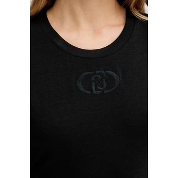 LIU JO Рокля Liu Jo в черно къса със стандартна кройка TA5206 JS005 (TA5206.JS005)