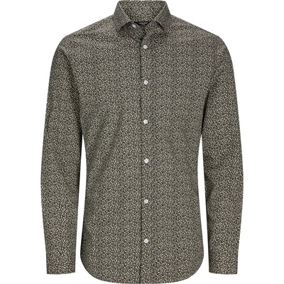 Jack and Jones Тениска Jack and Jones Men's Slim Fit T-Shirt - Peat