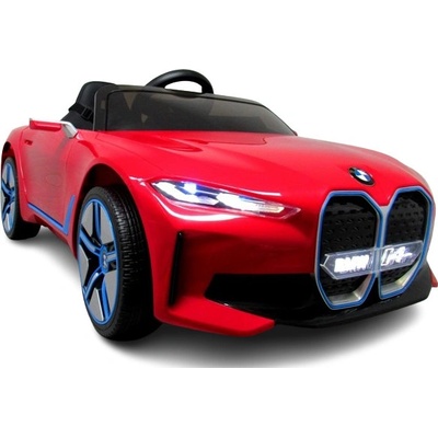 Megacar BMW I4. 2x 45 W 1x12V 4,5 Ah červená