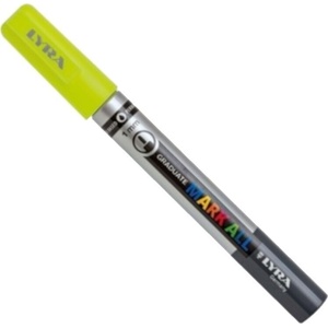 LYRA Graduate Mark Permanent Химикал маркер 1 mm Neon Yellow 1 бр (6810304)