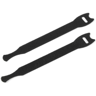 Stahovací páska na suchý zip délka 15; 20 cm Varianta: 3 (15 cm) černá, Balení: 10 ks