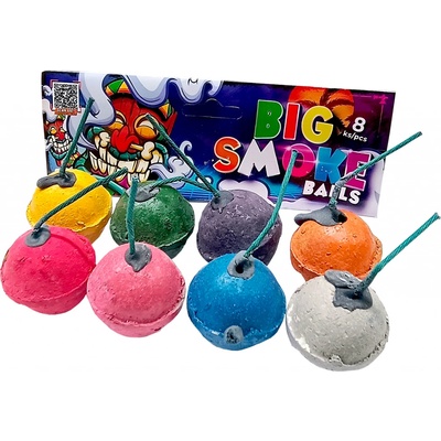 Dýmovničky Big Smoke Balls 8 ks