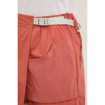 Columbia Къс панталон Columbia Cove Beach в оранжево с изчистен дизайн с висока талия 2119351 (2119351)