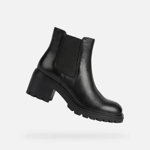 Geox Черни дамски боти Geox Damiana Geox | Cheren | ЖЕНИ | 36