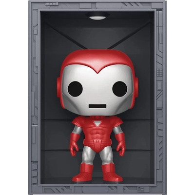Funko Фигура Funko POP! Deluxe: Iron Man - Hall of Armor (Model 8 Silver Centurion) (Metallic) (PX Previews Exclusive) #1038 (074817)