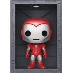 Funko Фигура Funko POP! Deluxe: Iron Man - Hall of Armor (Model 8 Silver Centurion) (Metallic) (PX Previews Exclusive) #1038 (074817)