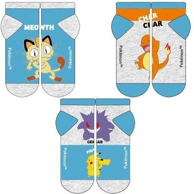 POKÉMON SADA 3 KS PONOŽKY 60923/198