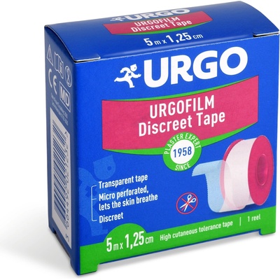 Urgo Film transparentní náplast 1,25 cm × 5 m