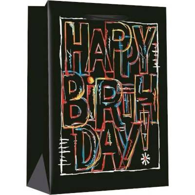 Dárková taška S - Happy Birthday