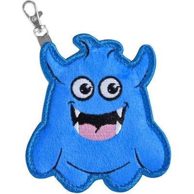Přívěsek na klíče Step by Step Vyměnitelný obrázek KIGA MAGS Monster Fluffy k batůžkům KIGA