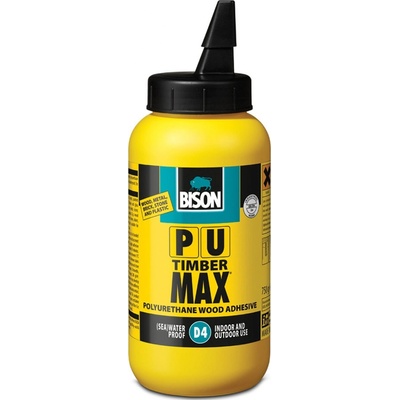 BISON PU Max lepidlo na dřevo 750g
