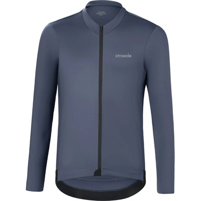 straede Фланелка с дълъг ръкав за колоездене straede Aerlig Longsleeve Cycling jersey - Dusted Blue (056-3819-0213)