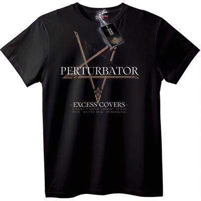 NOONEBRAND Тениска Perturbator Excess Covers - 2XL, White