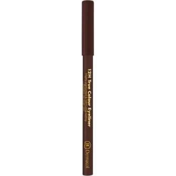 Dermacol 12H True Colour Eyeliner молив за очи 0, 28 гр 6 Dark Brown