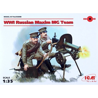 ICM Russian MG Team WWI 2 fig. 35698 1:35