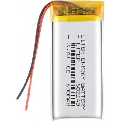 Li-Pol batéria 600mAh, 3.7V, 602248