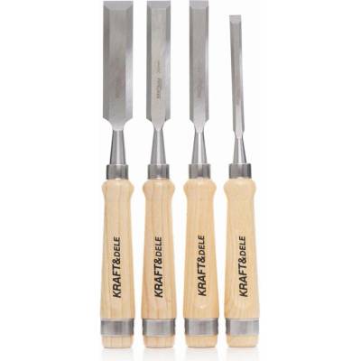 KRAFT&DELE KRAFT&DELE Sada truhlářských dlát 4 ks KD11771