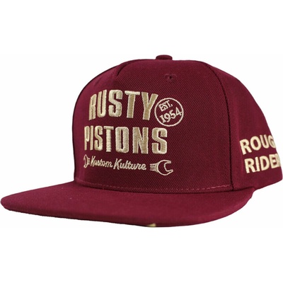 Rusty Pistons Vernon red