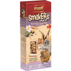 Vitapol Smakers Горски плодове - пръчици за гризачи 90г