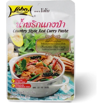 Lobo Country Style červená kari pasta 50 g