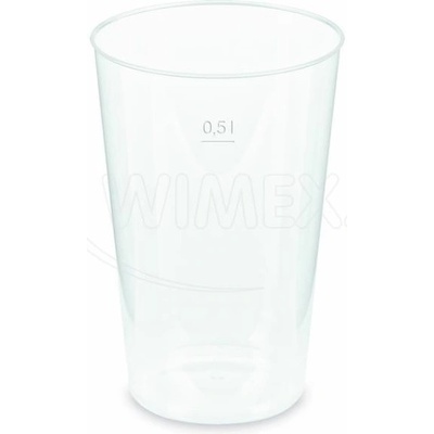 Wimex Pohár vratný PP extra-silný O93mm 0,5L