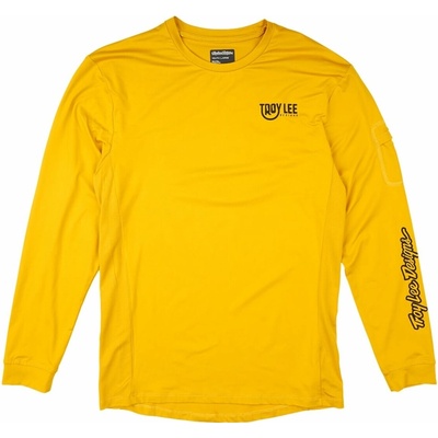 Troy Lee Designs Ruckus Ride Tee eyez safron detský