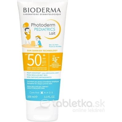 BIODERMA Photoderm pediatrics opaľovacie mlieko SPF50+ 100 ml