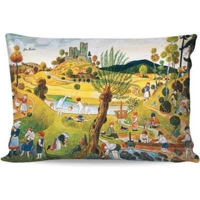 Matějovský detské hry v lete 33 x 50 cm