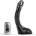 Реалистично дилдо, деликатно извито, 29см. - All Black Dildo (D81132)