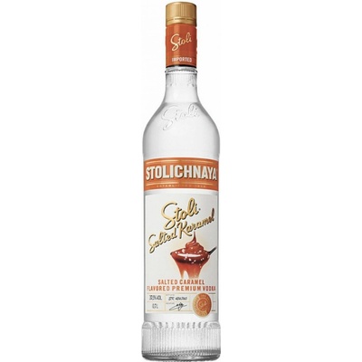 Stoli Salted Caramel 37,5% 0,7 l (holá láhev)