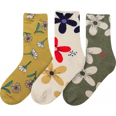 Darré dámské ponožky vysoké Květiny B