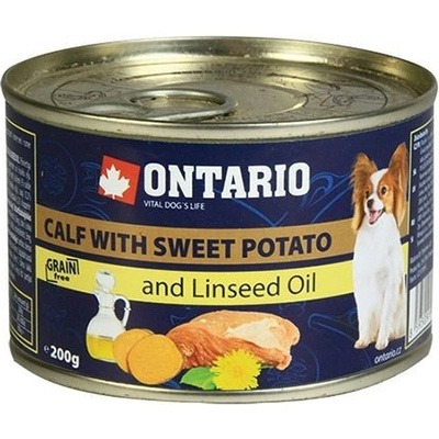 Ontario Calf with Sweetpotato and linseed oil 200 g