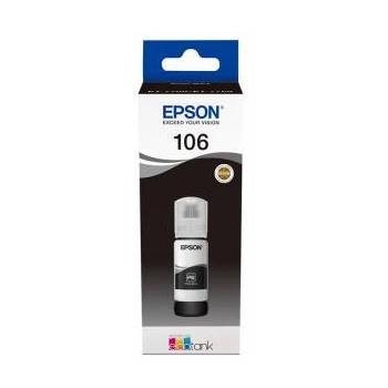 Epson Бутилка с мастило EPSON 106 EcoTank Photo, за L7160 и L7180, Black, C13T00R140
