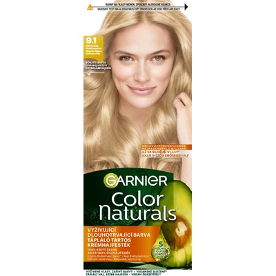 Garnier Color Naturals farba na vlasy, veľmi svetlá blond 9.1