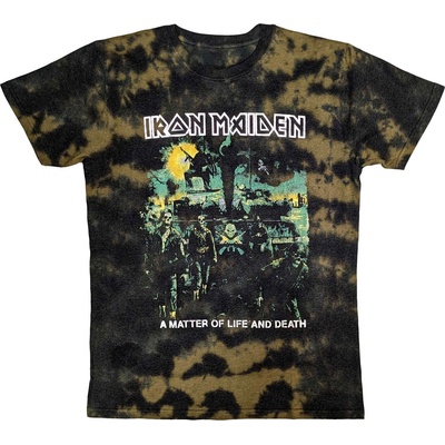 Iron Maiden A Matter Of Life & Death (Wash Collection) Brown XL Риза (IMTEE180MDD04)