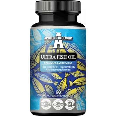 Apollo's Hegemony Ultra Fish Oil 60 kapslí omega-3
