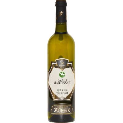 Vinařství Žůrek, Müller Thurgau Svatomartinské, jakostní, 2026, 0,75 l (holá láhev)