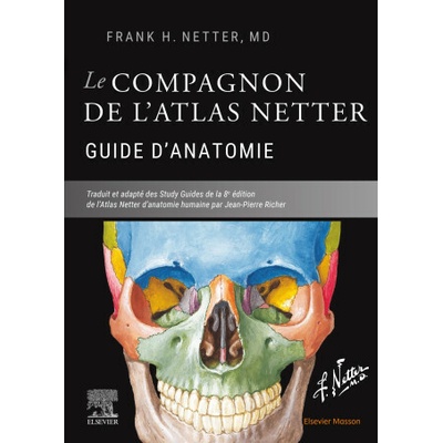Le compagnon de l'atlas Netter - Guide d'anatomie (Frank Netter)(Brožovaná)
