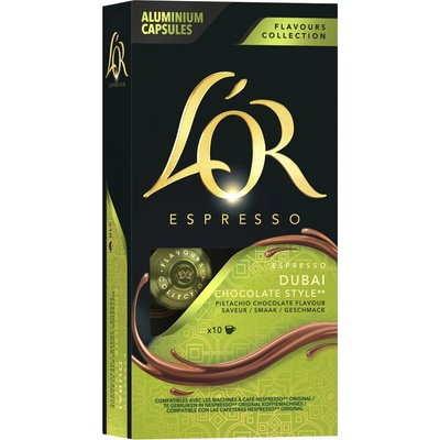 L'OR Espresso Dubai Chocolate style Hlinikove Kapsule Do Nespresso 10 ks