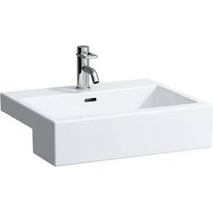 Laufen Living - Вградена мивка 55x46 см, с 1 отвор за смесител, бяла H8134320001041 (H8134320001041)