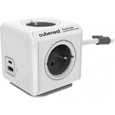 Cubenest PowerCube Extended 1,5 m bílá šedá