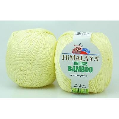 Himalaya příze DeLuxe Bamboo_124-03 světle žlutá